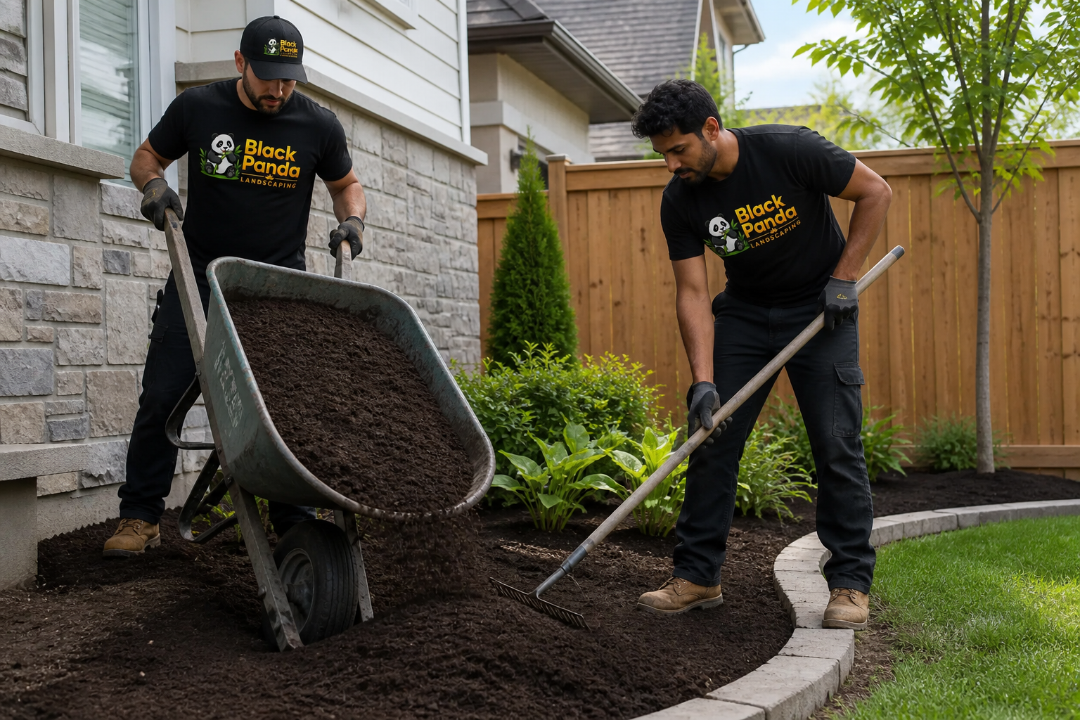 Mulching and soil installation service